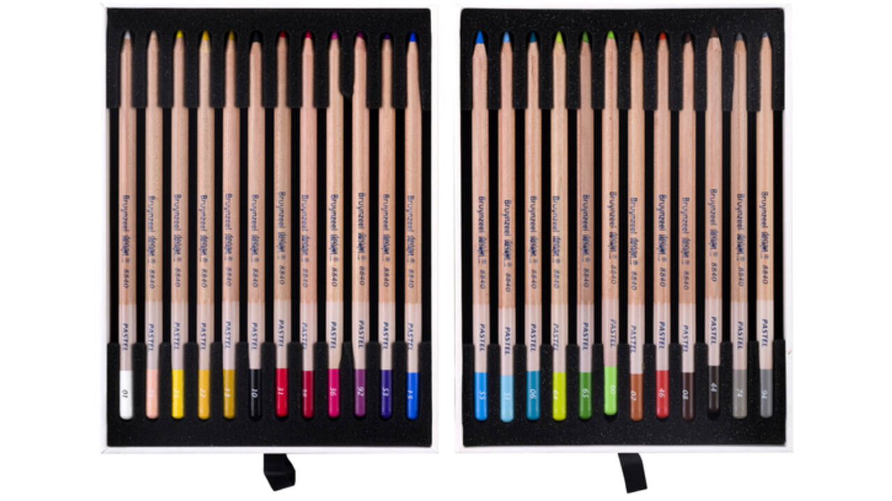 Kleurpotloden Bruynzeel 8840 Design pastel 24stuks assorti