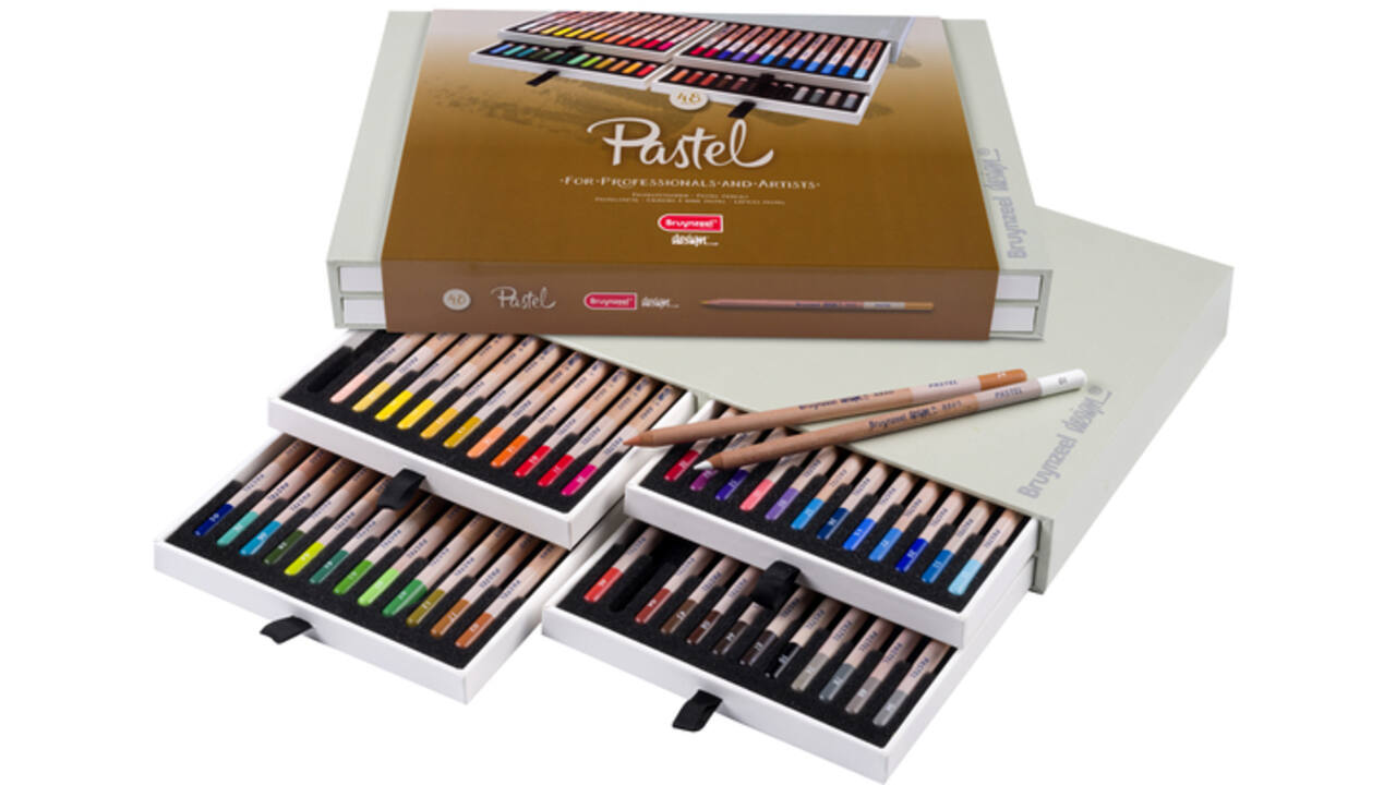 Kleurpotloden Bruynzeel 8840 Design pastel 48stuks assorti