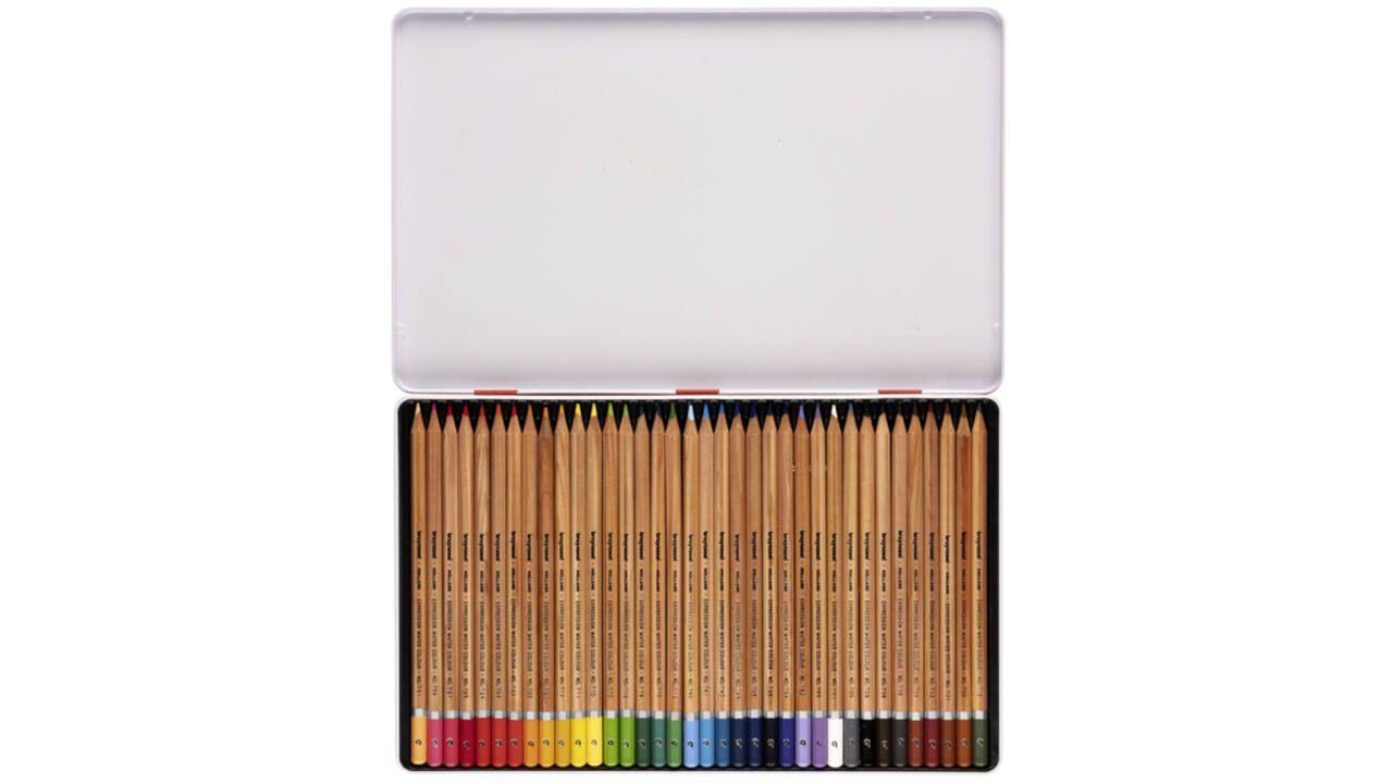 Kleurpotloden Bruynzeel aquarel Expression blik à 36 stuks assorti