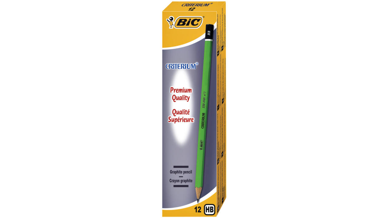 Potlood Bic Criterium 550 zeshoekig HB