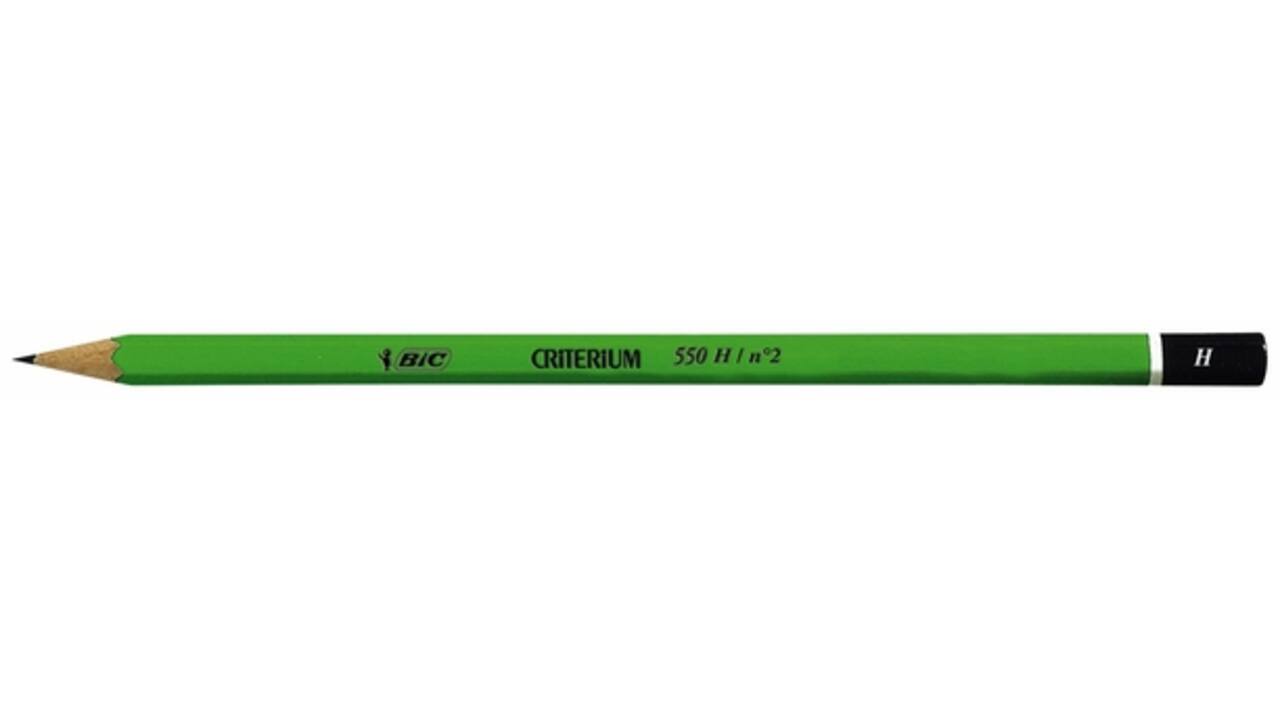 Potlood Bic Criterium 550 zeshoekig H