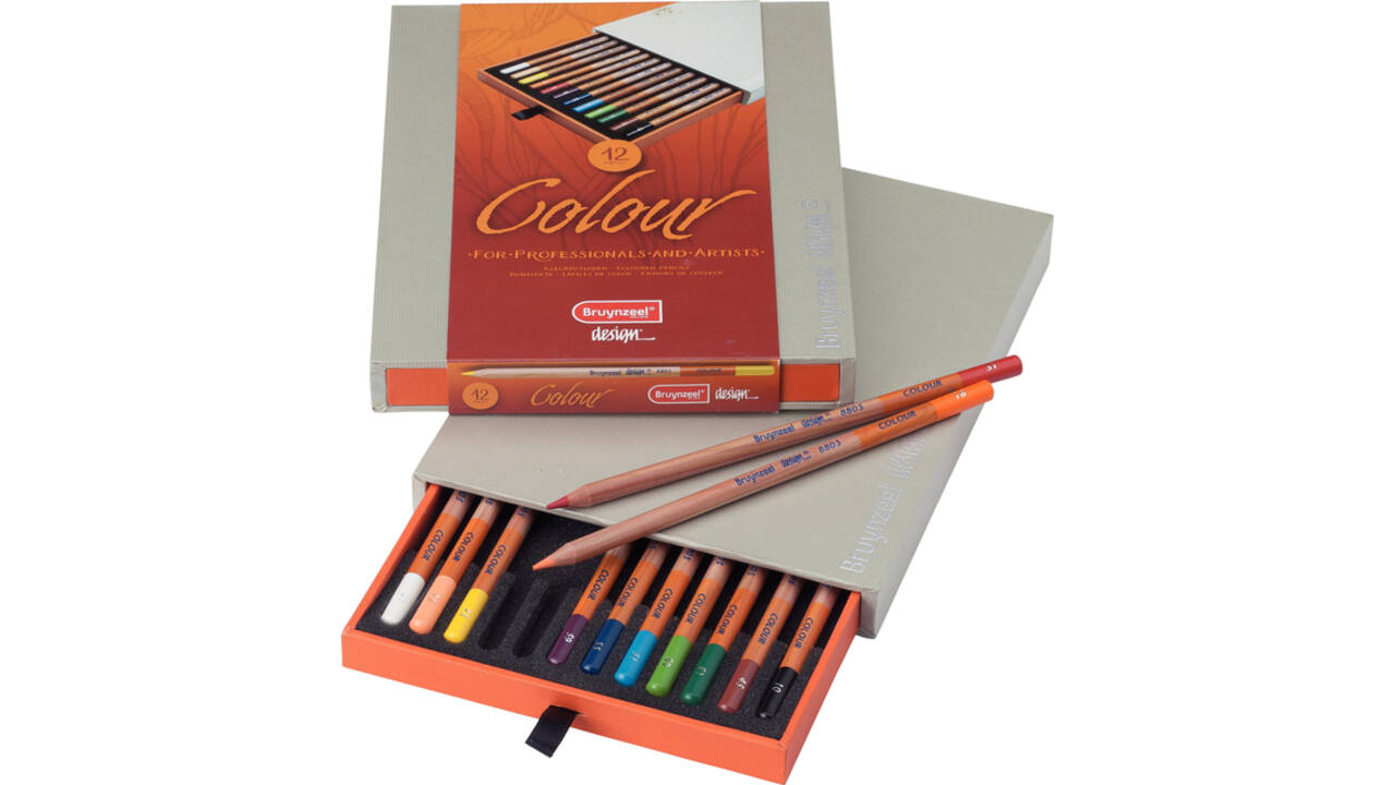 Kleurpotloden Bruynzeel Colour box 12stuks assorti