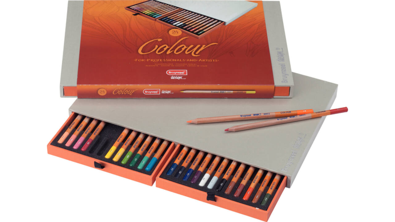 Kleurpotloden Bruynzeel Colour box 24stuks assort