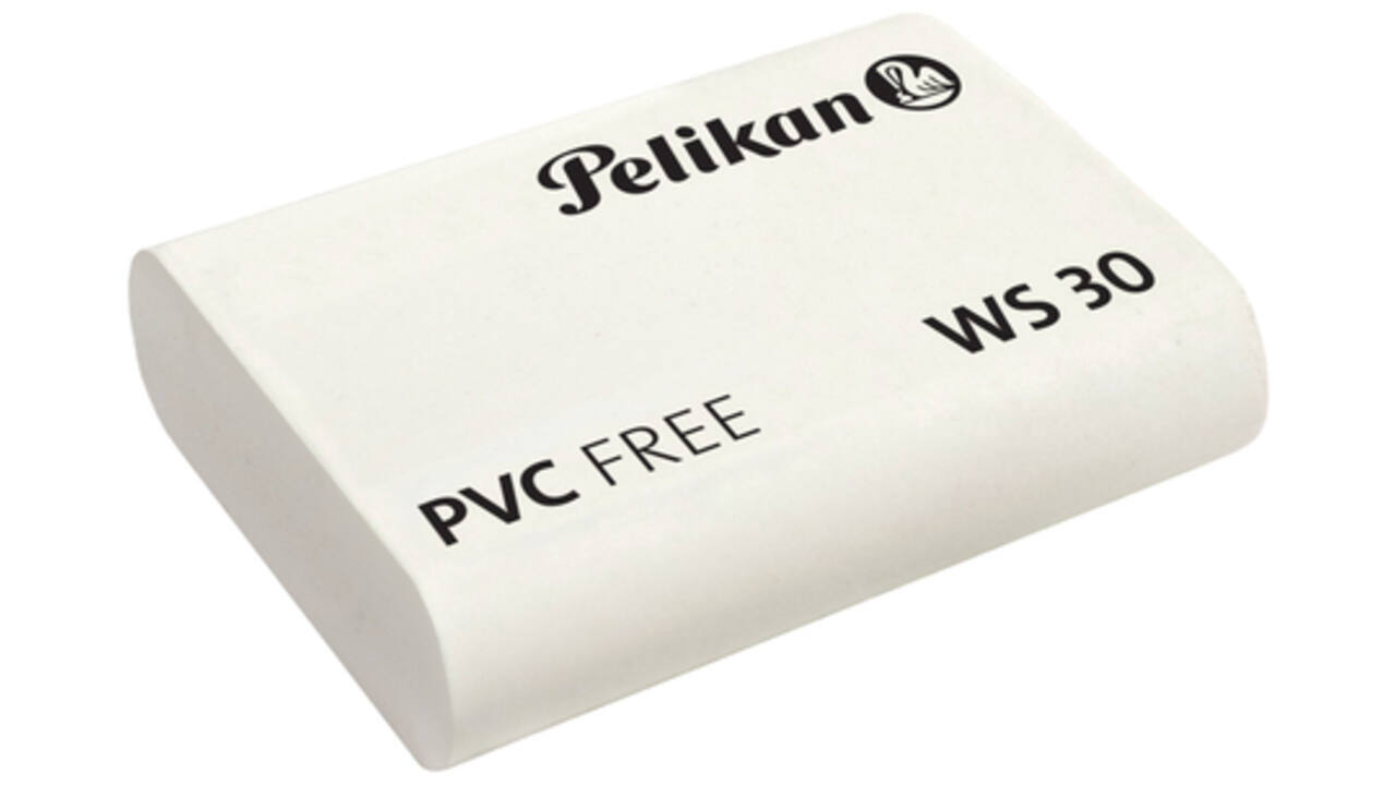 Gum Pelikan WS30 37x30x9mm potlood zacht wit