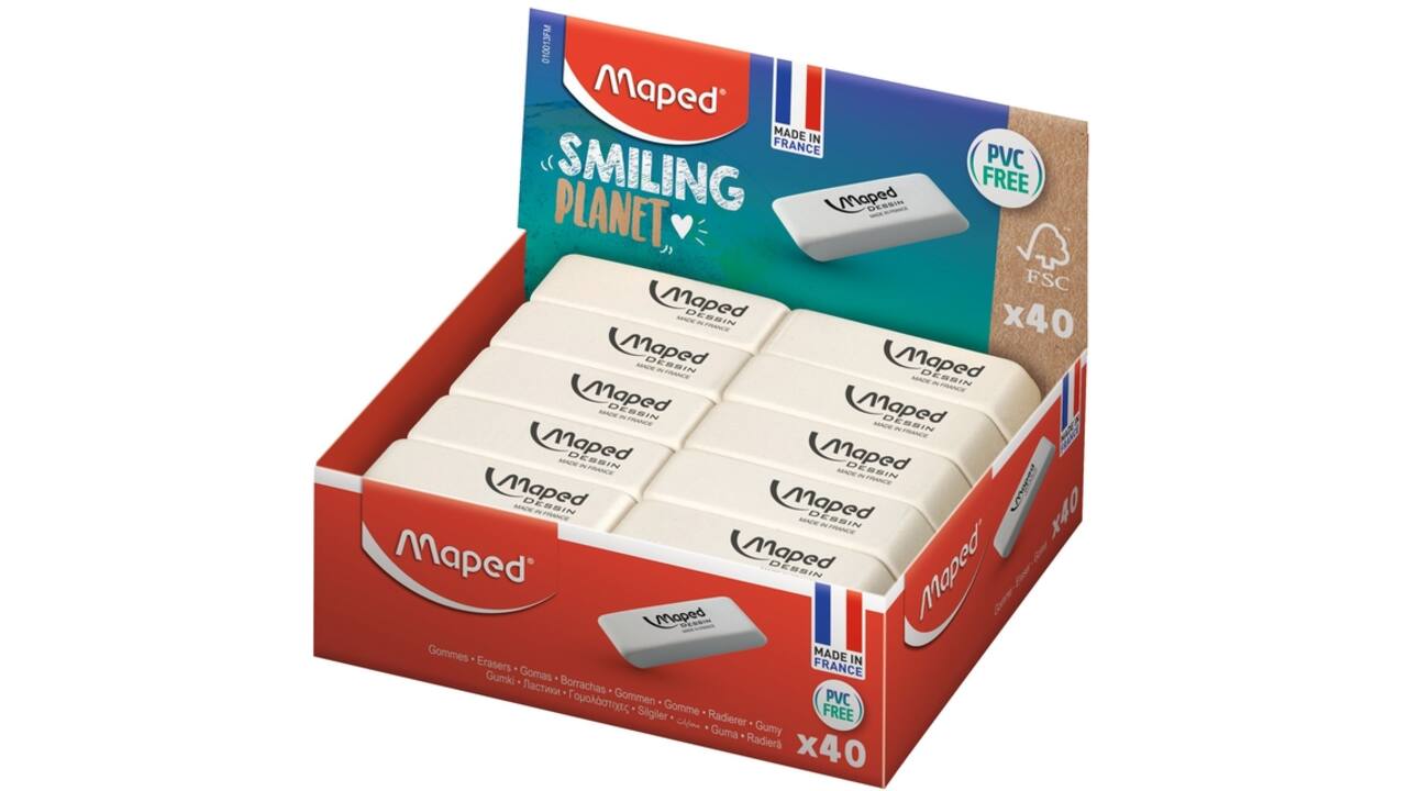 Gum Maped Dessin Medium wit