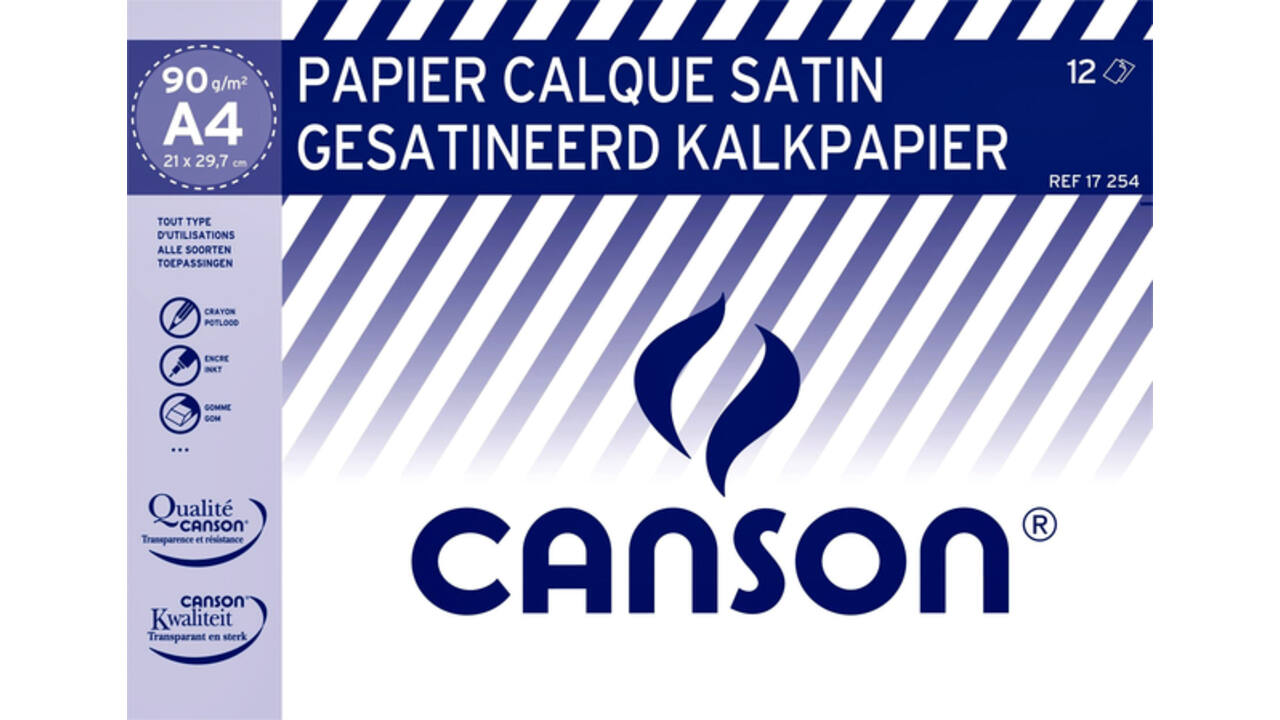 Kalkpapier Canson A4 90gr