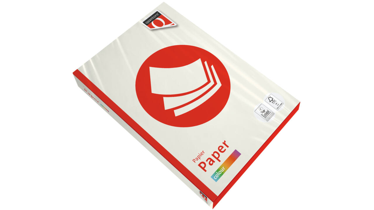 Kopieerpapier Quantore Colour A4 160gr roomwit 250 vel