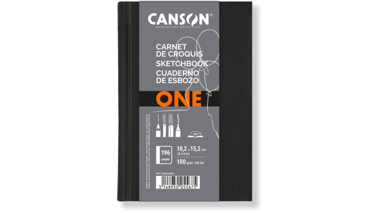 Tekenboek Canson Art Dummy 102x152mm 100gr 100vel