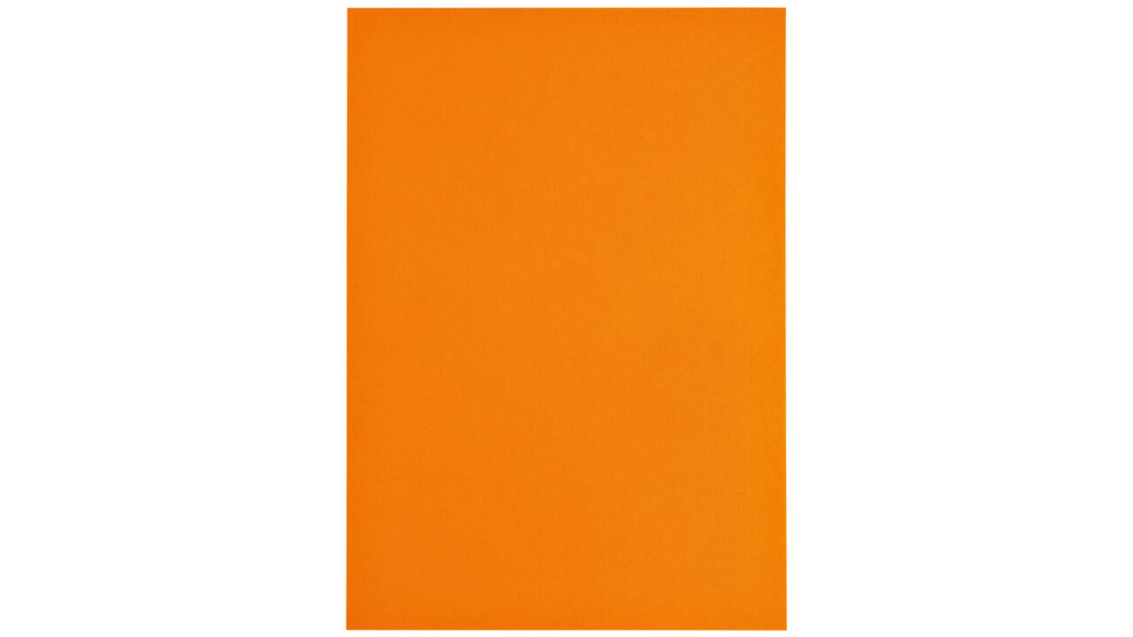 Kopieerpapier Papicolor A4 200gr 6vel oranje