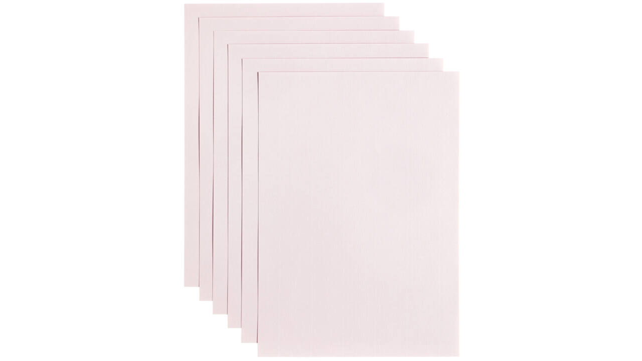 Kopieerpapier Papicolor A4 200gr 6vel lichtroze