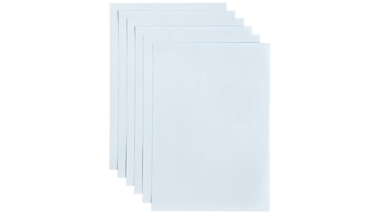 Kopieerpapier Papicolor A4 100gr 12 vel babyblauw