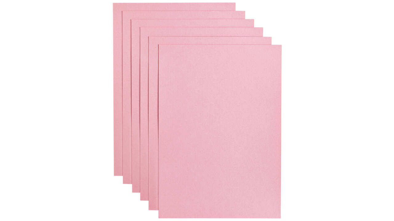 Kopieerpapier Papicolor A4 100gr 12vel babyroze