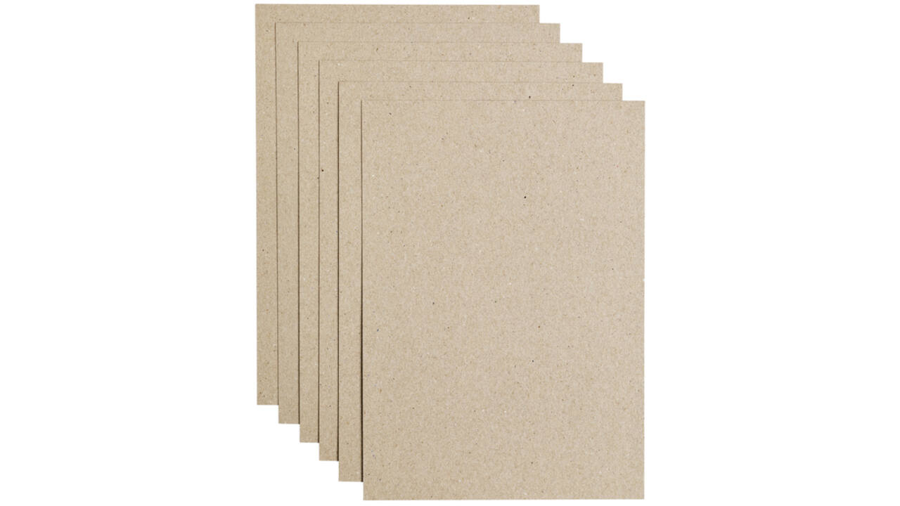 Kopieerpapier Papicolor A4 220gr 6vel kraft grijs