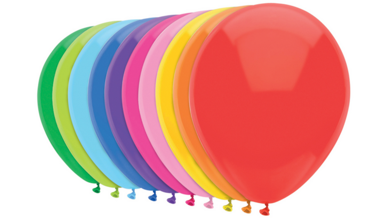 Ballonnen gekleurd 20 stuks 30 cm