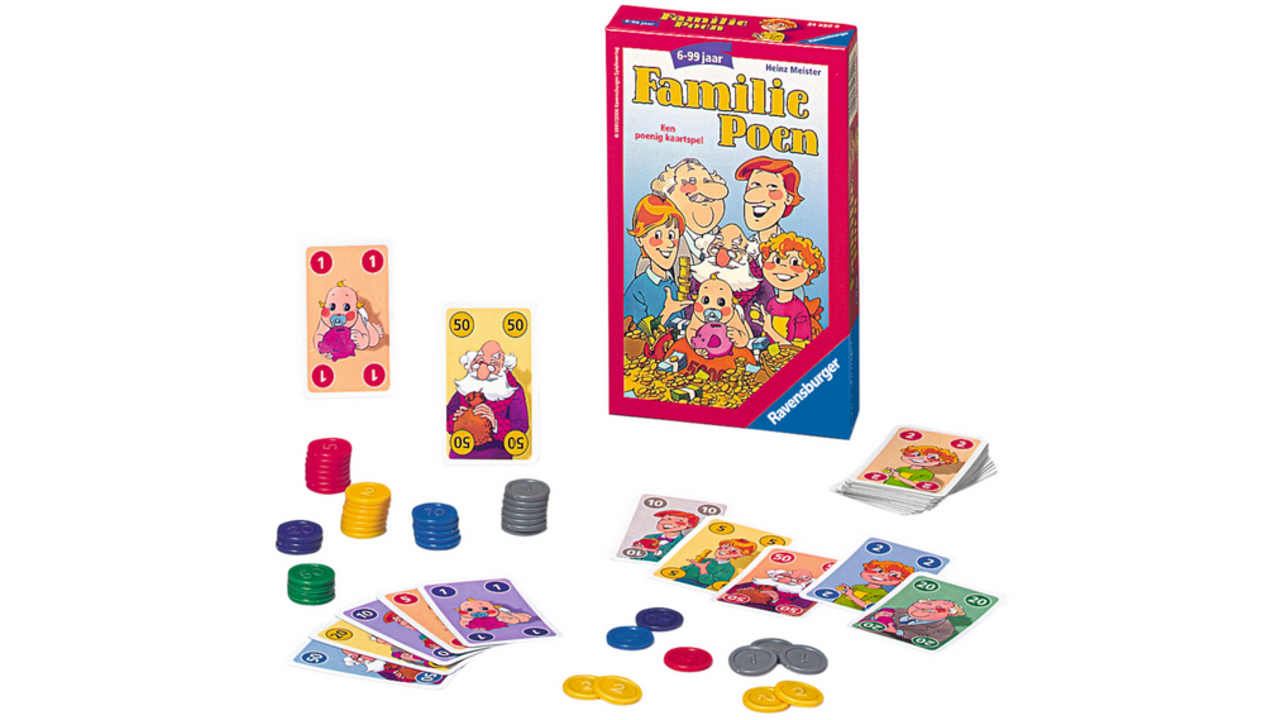 Pocketspel Familie Poen