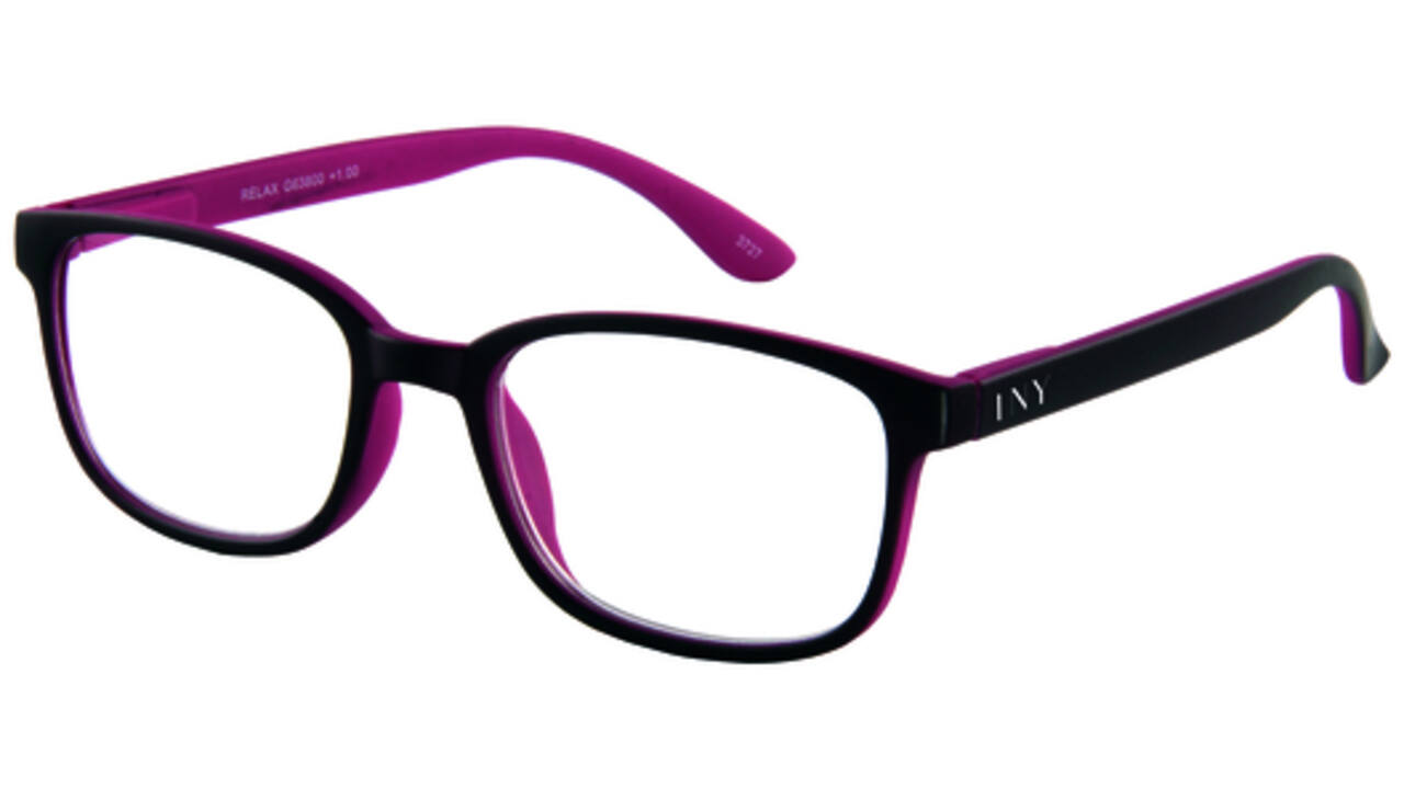 Leesbril I Need You +1.00 dpt Relax rood-roze