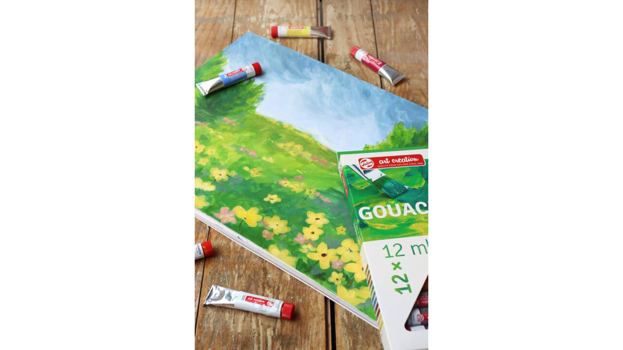 Gouache Talens Art Creation 8 kleuren