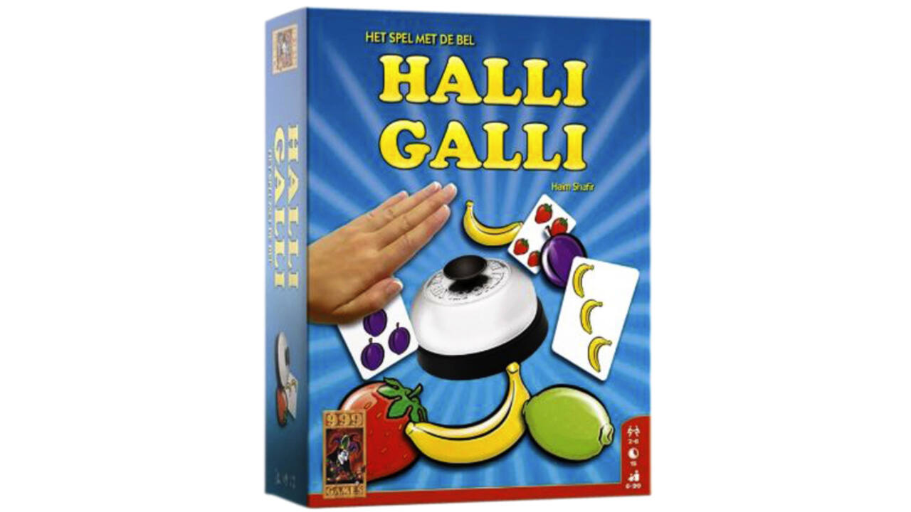 Kaartspel Halli Galli - Het spel met de bel