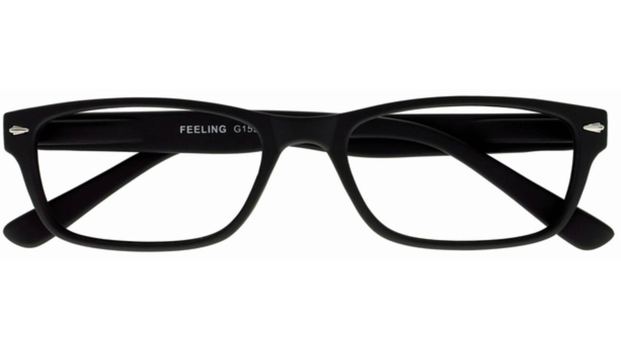 Leesbril I Need You +2.00 dpt Feeling zwart
