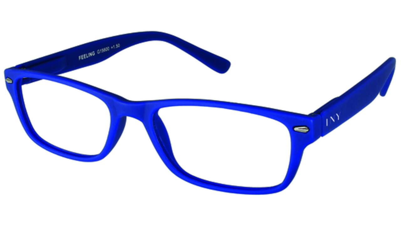 Leesbril I Need You +1.00 dpt Feeling blauw