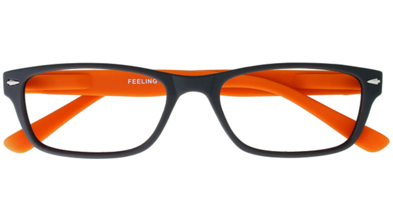 Leesbril I Need You +1.00 dpt Feeling bruin-oranje