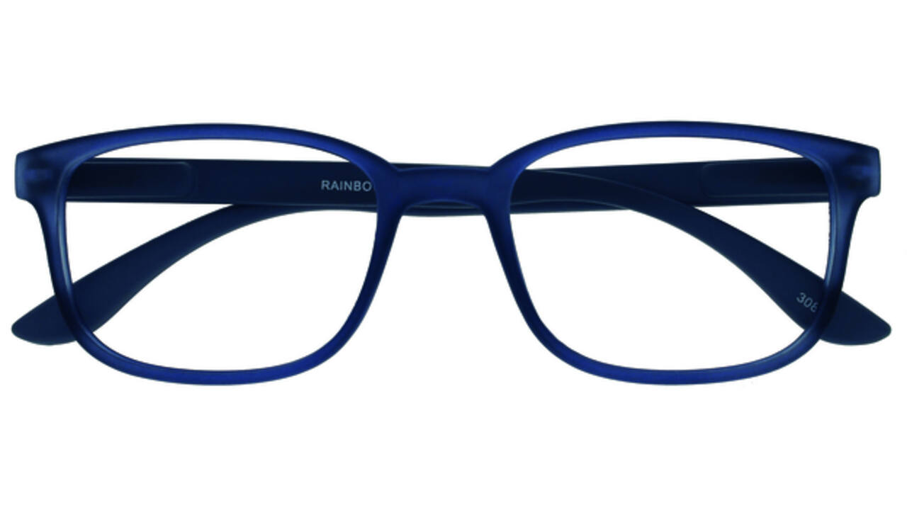 Leesbril I Need You +1.00 dpt Rainbow blauw