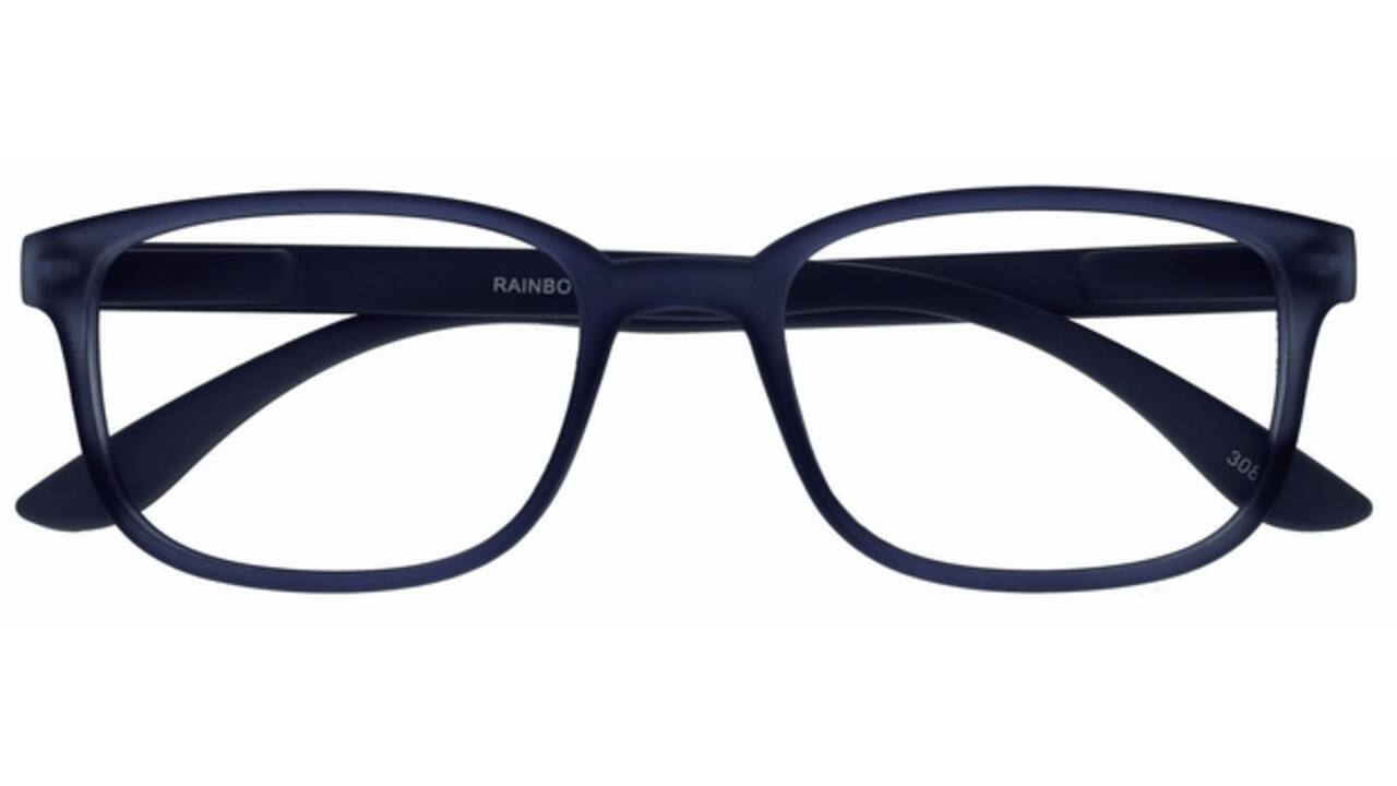 Leesbril I Need You +2.50 dpt Rainbow blauw