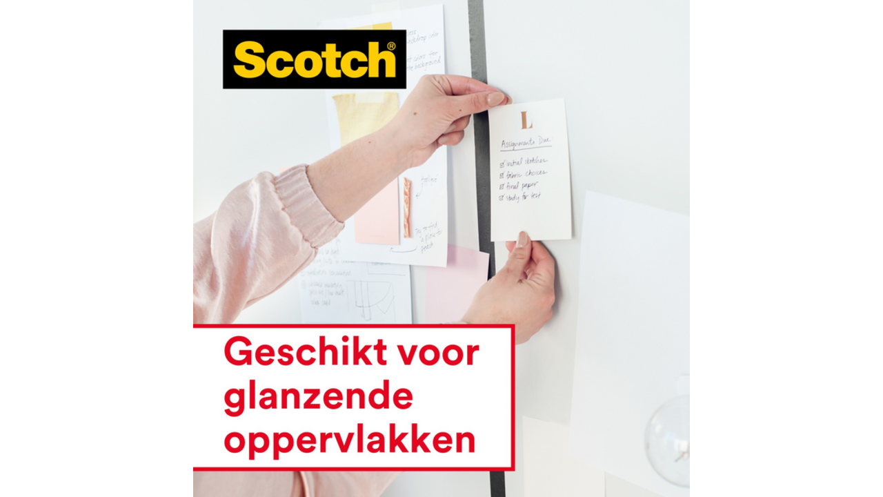 Plakband Scotch Crystal 600 19mmx15m transparant + handdispenser