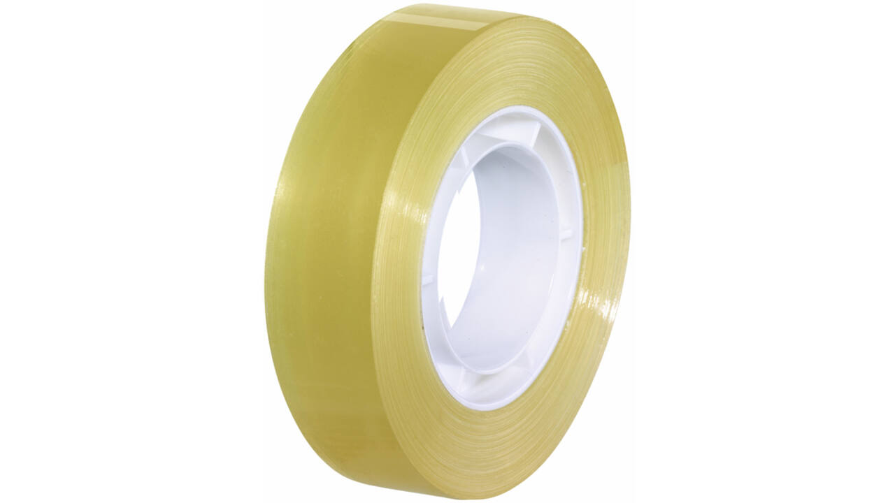 Plakband tesafilm® Standaard 33mx15mm krimp transparant 10 rollen