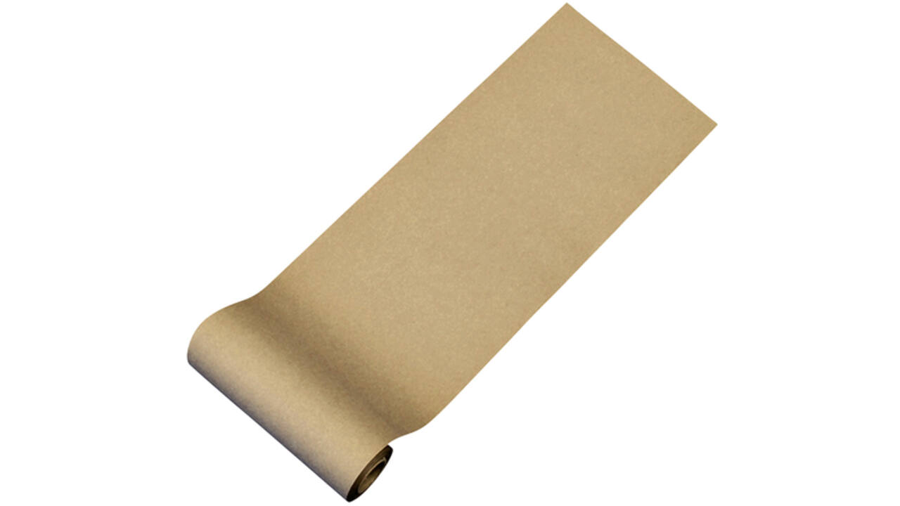 Afdekpapier info notes zelfklevend protect 150mmx50m bruin