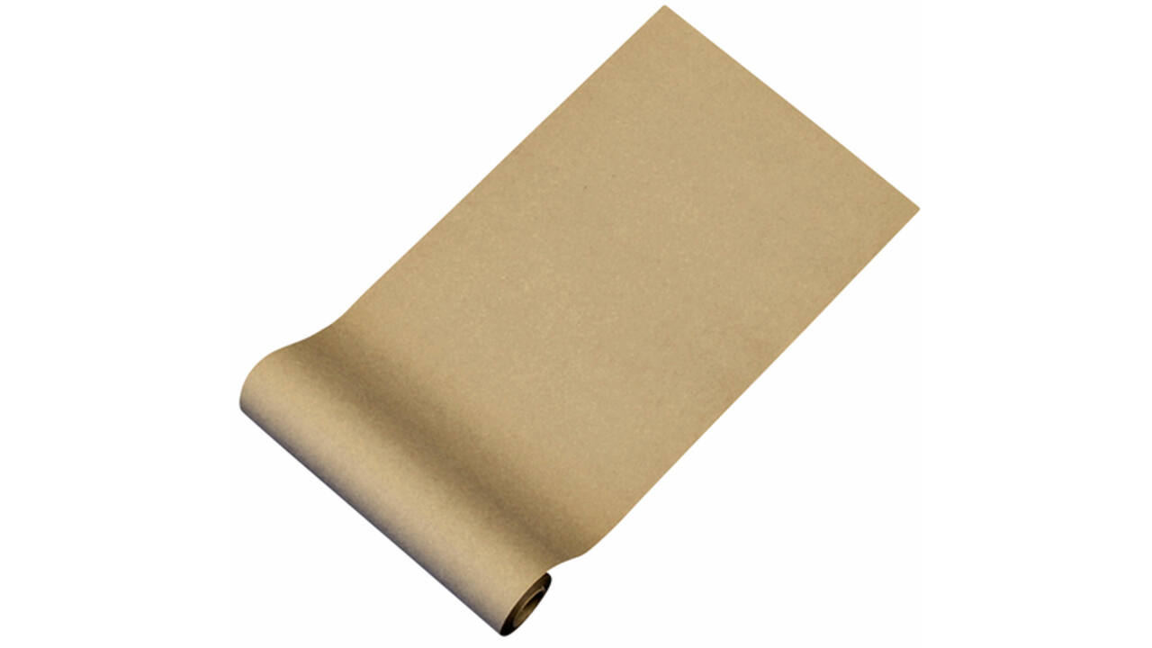 Afdekpapier info notes zelfklevend protect 225mmx50m bruin