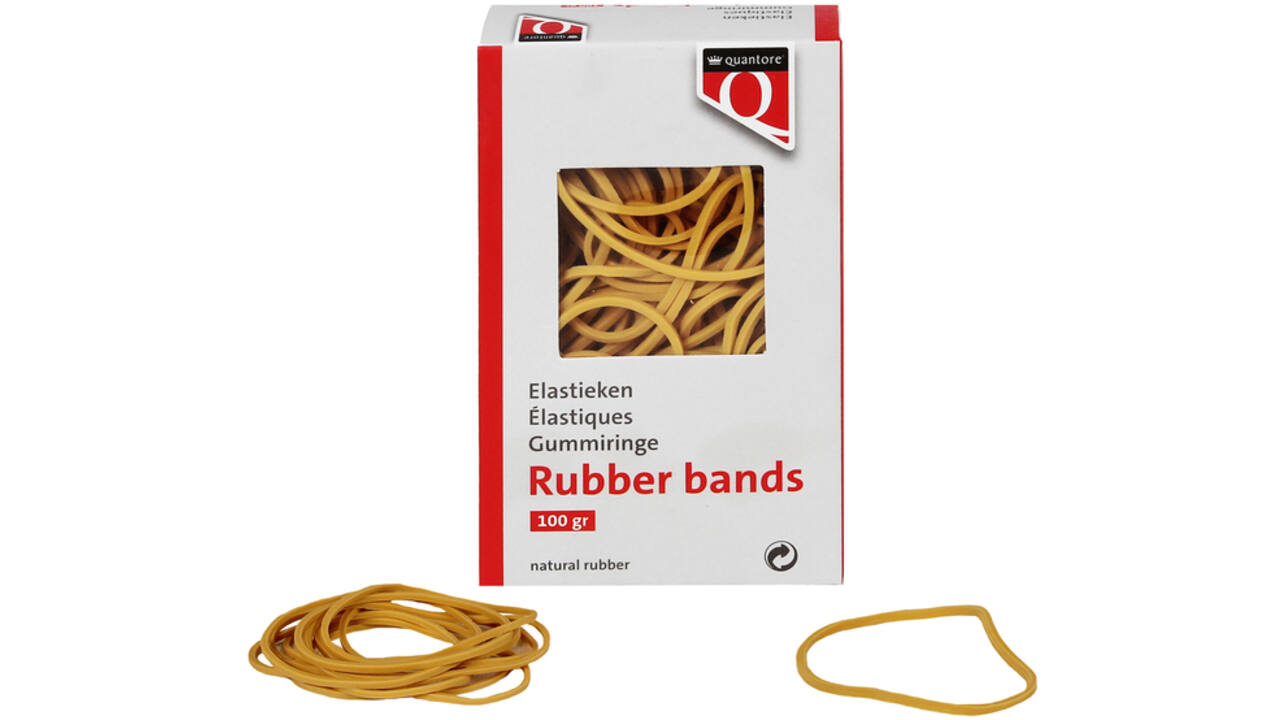 Elastiek Quantore 22 100x1,5x1mm 100gram
