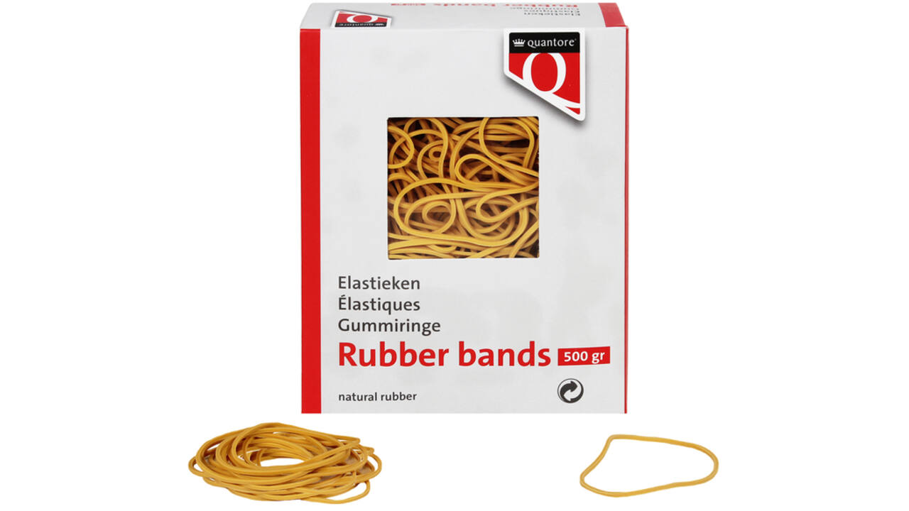 Elastiek Quantore 24 150x1,5x1mm 500gram