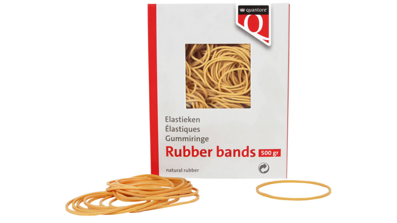 Elastiek Quantore 18 80x1,5x1mm 500gram