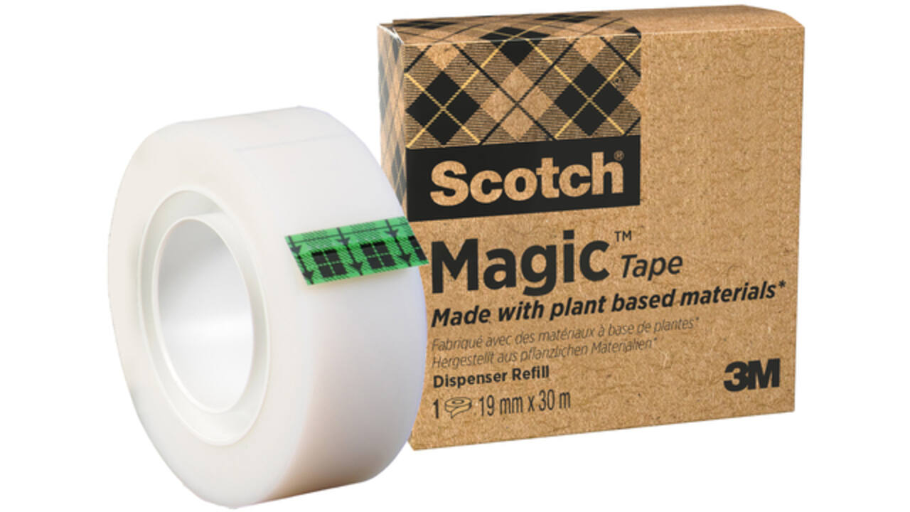 Plakband Scotch Magic 900 19mmx30m onzichtbaar mat