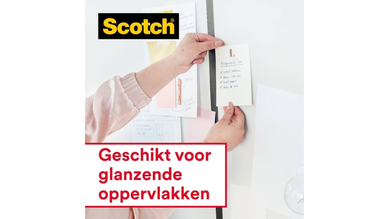 Plakband Scotch Crystal 600 19mmx33m transparant 7+1 gratis