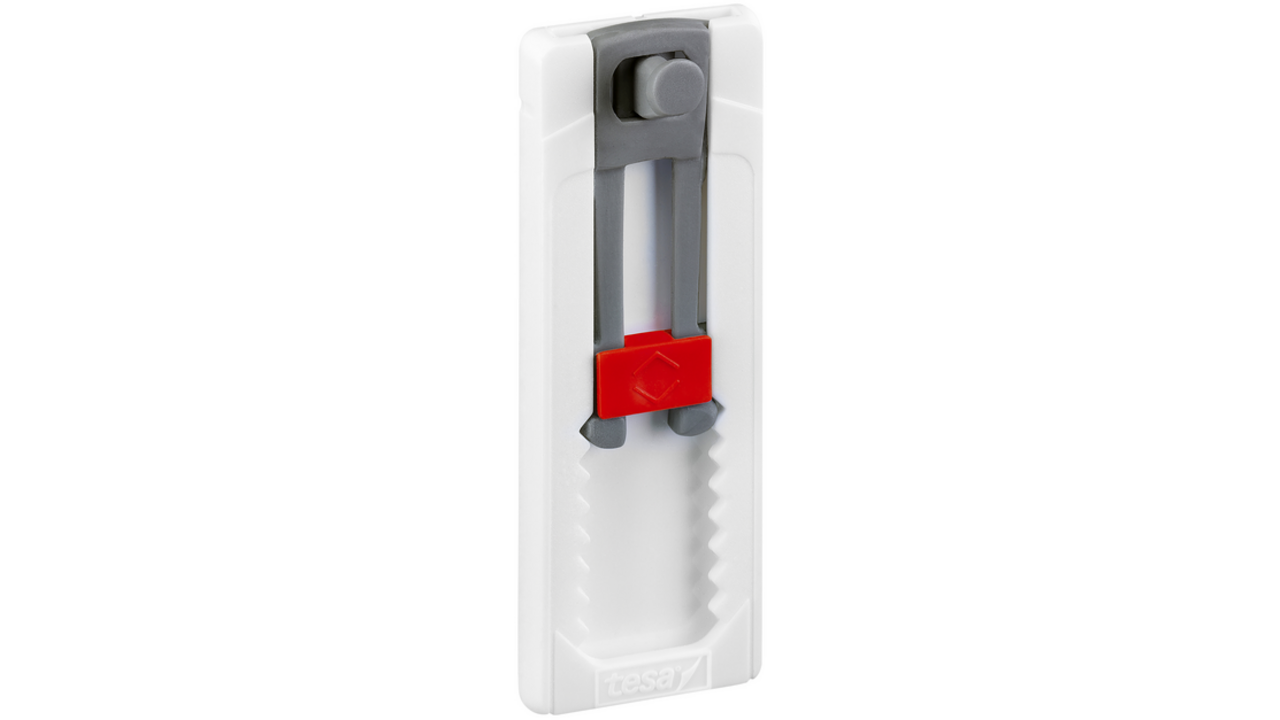Klevende spijker tesa® kleine apparaten voor behang en pleisterwerk 0,5kg grijs-wit
