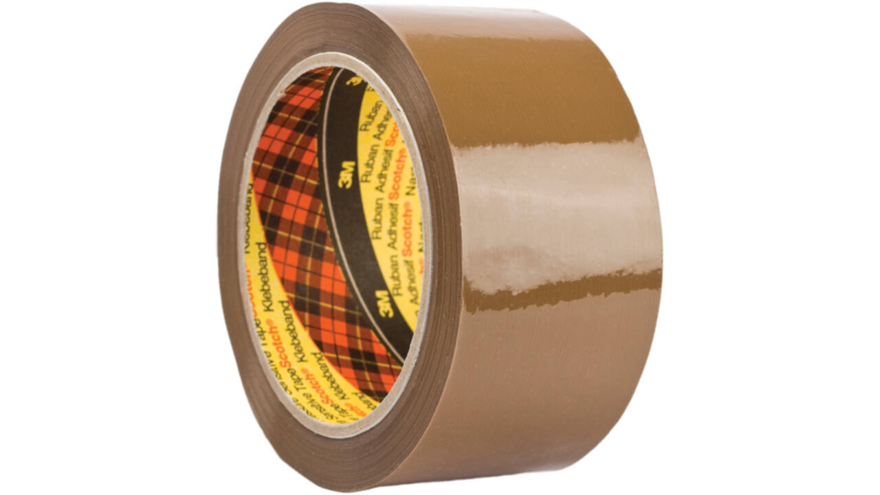 Verpakkingstape Scotch 3095 50mmx66m bruin