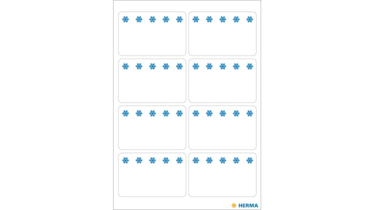 Etiket HERMA 3770 26x40mm diepvries wit 56stuks