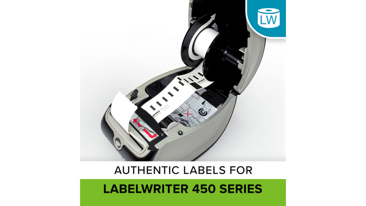 Etiket Dymo LabelWriter multifunctioneel 32x57mm 6 rollen á 1000 stuks wit