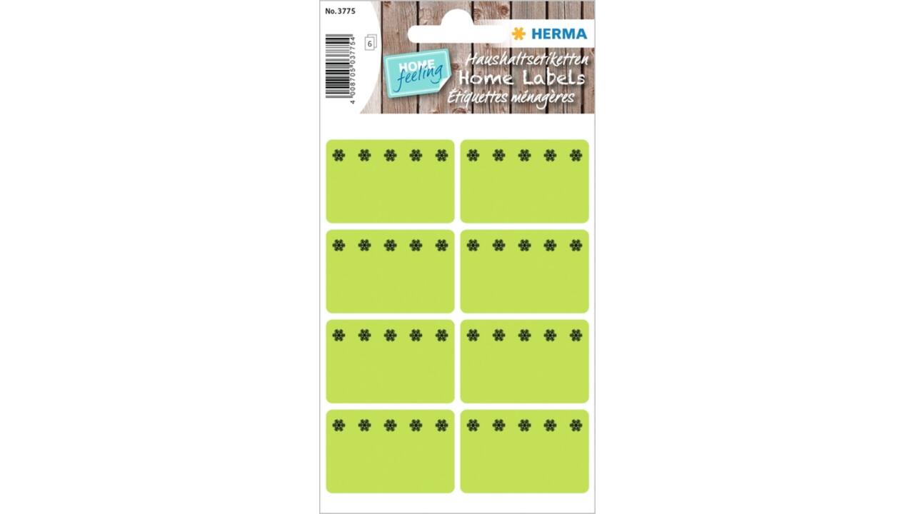 Etiket HERMA 3775 26x40mm diepvries groen 48stuks