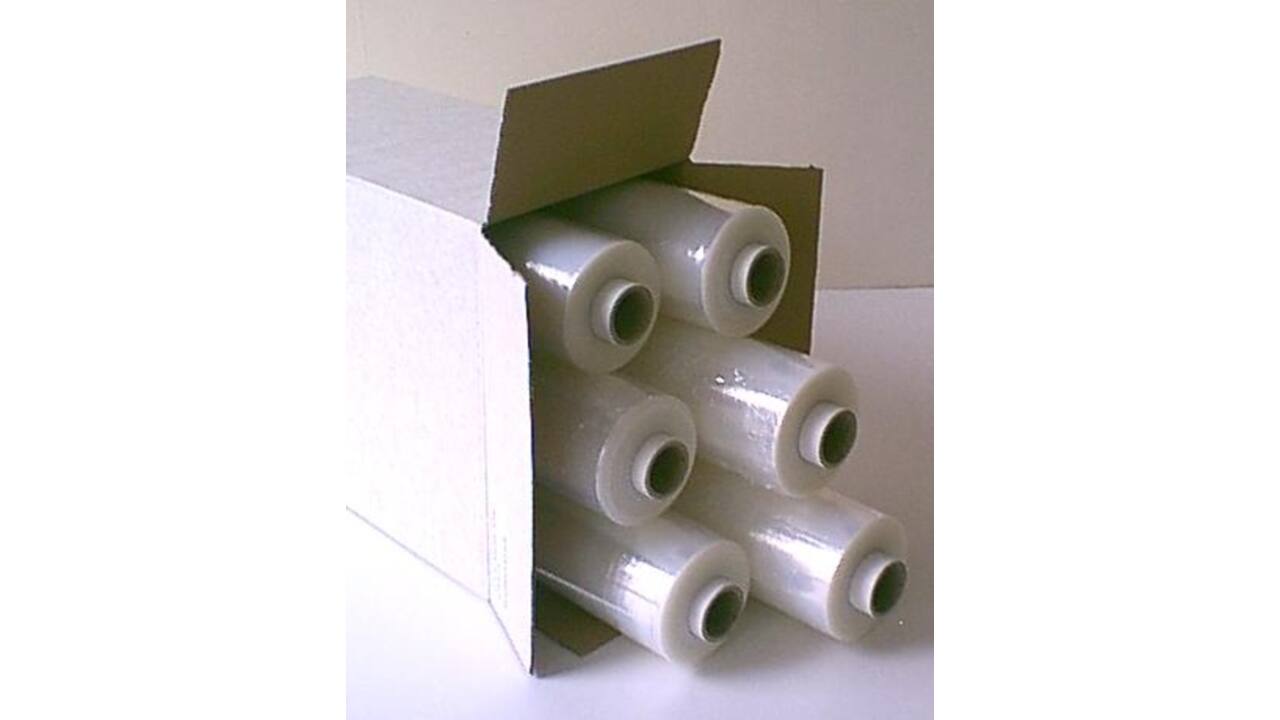 Wikkelfolie IEZZY 500mmx300m 20mu transparant
