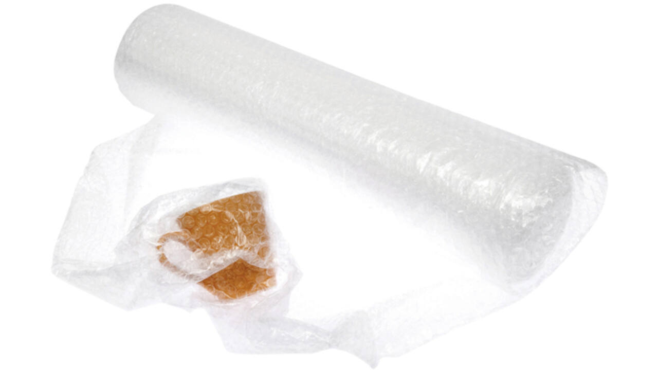 Luchtkussenfolie IEZZY rol 100cmx5m transparant