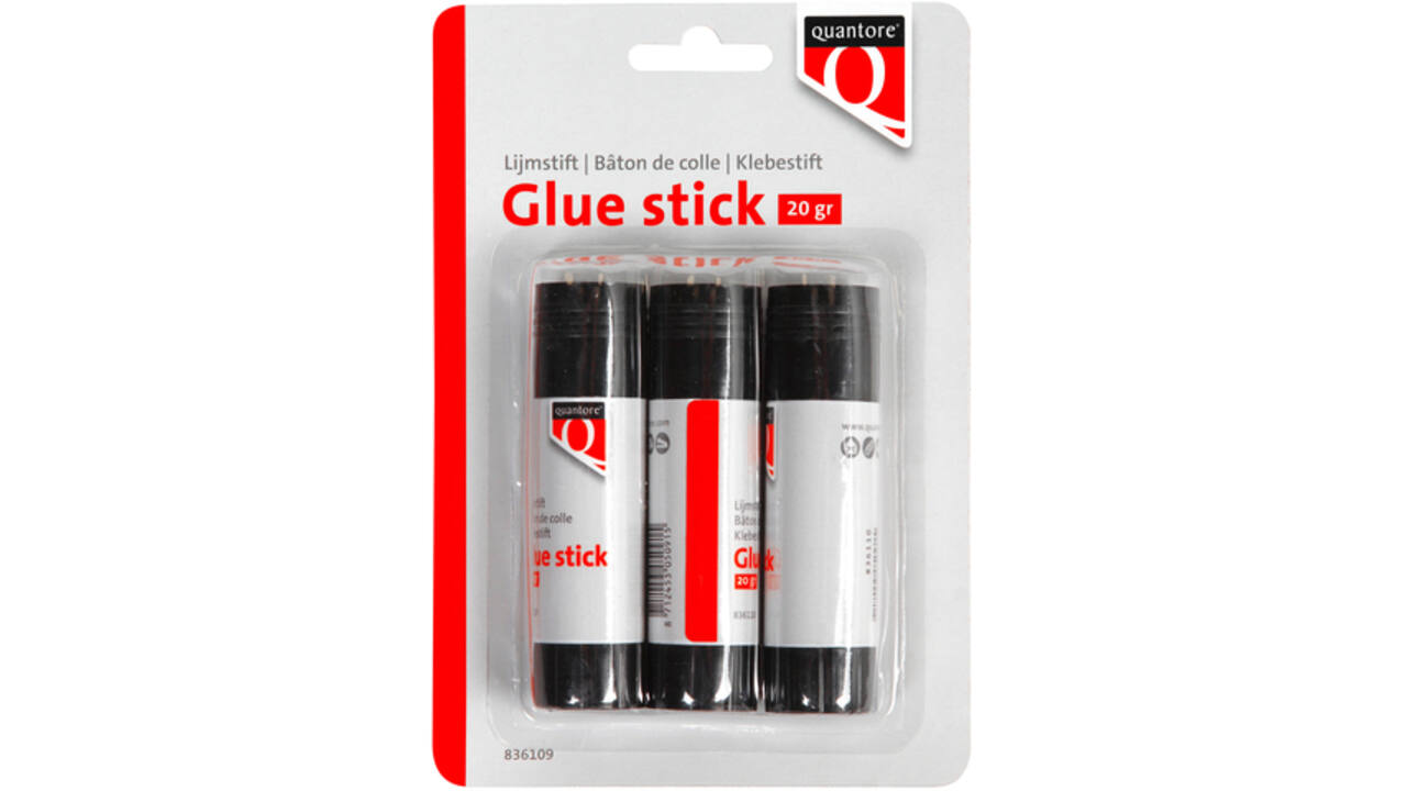 Lijmstift Quantore 3x20gr blister