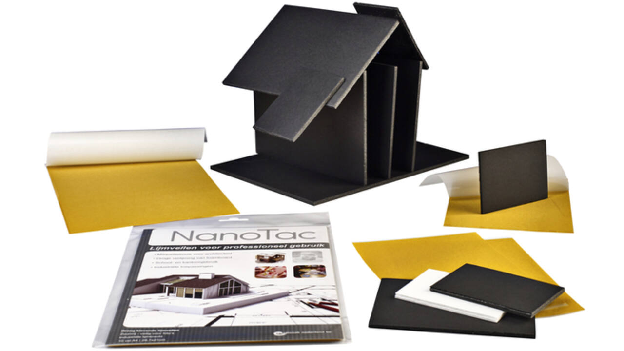 Lijmvel NanoTac professional A4 folie set à 10 vel