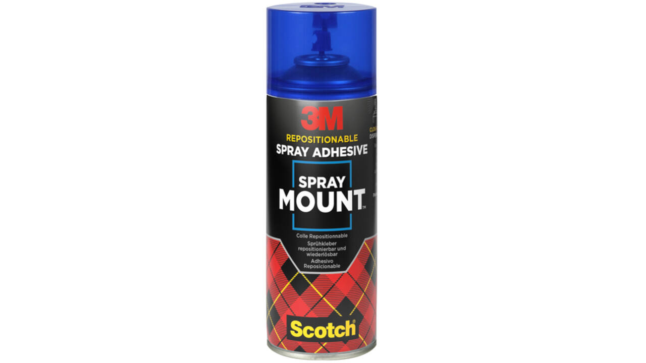 Lijm 3M Spraymount spuitbus 400ml