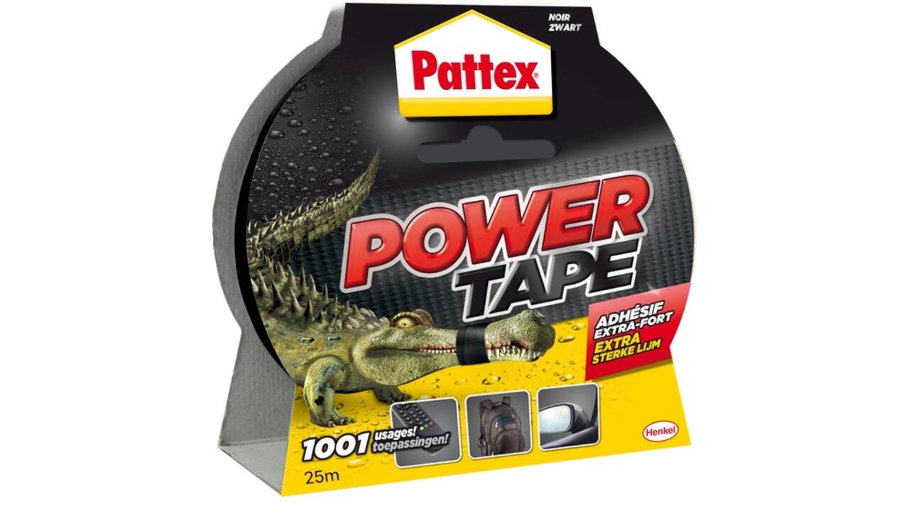 Plakband Pattex Power Tape 50mmx25m zwart