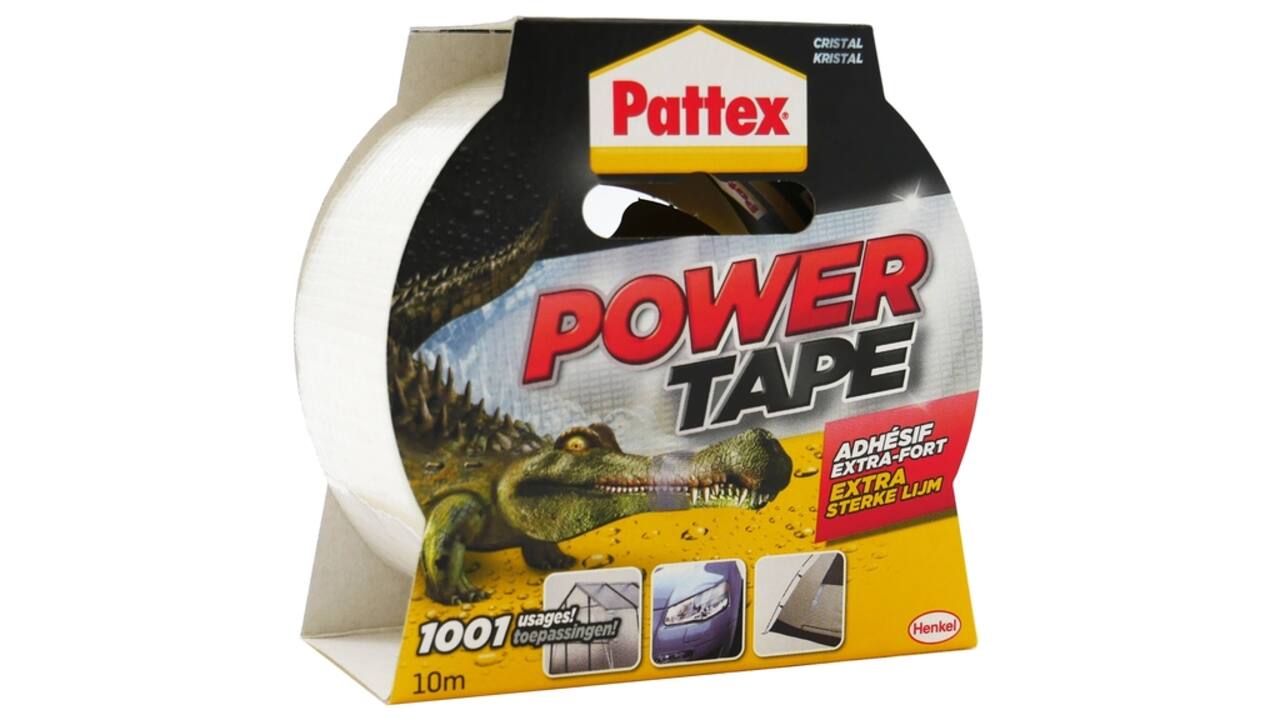 Plakband Pattex Power Tape 50mmx10m transparant
