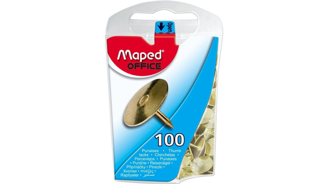 Punaises Maped messing