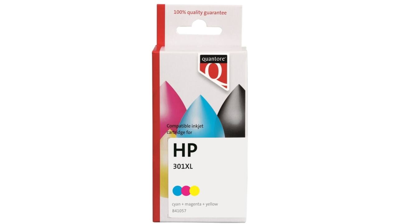 Inktcartridge Quantore alternatief tbv HP CH564EE 301XL kleur